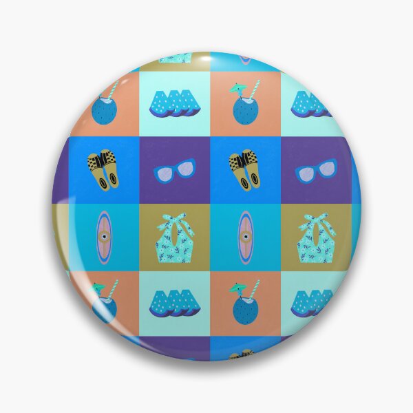 Item preview, Sun and Fun - blue designed and sold by Kaushlydraw.