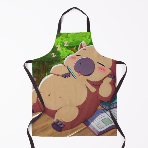Item preview, Wombat asleep while studying designed and sold by Sakurafu21.