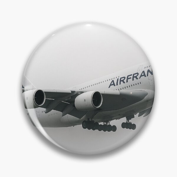 Item preview, Air France A380 Departing in Morning Fog designed and sold by Skyframe Aviation.