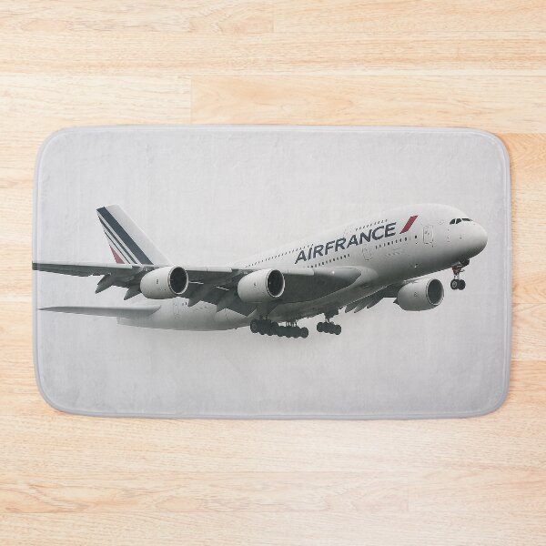 Item preview, Air France A380 Departing in Morning Fog designed and sold by Skyframe Aviation.