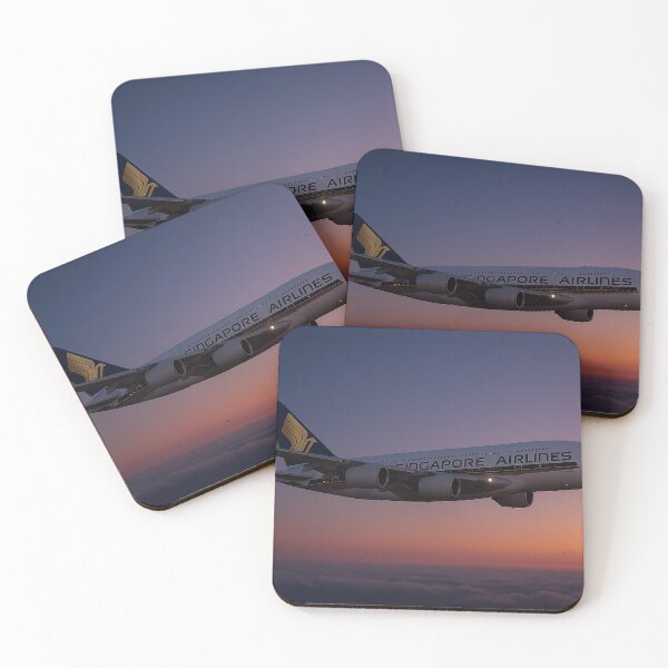 Item preview, Singapore Airlines A380 at Dusk designed and sold by Skyframe Aviation.