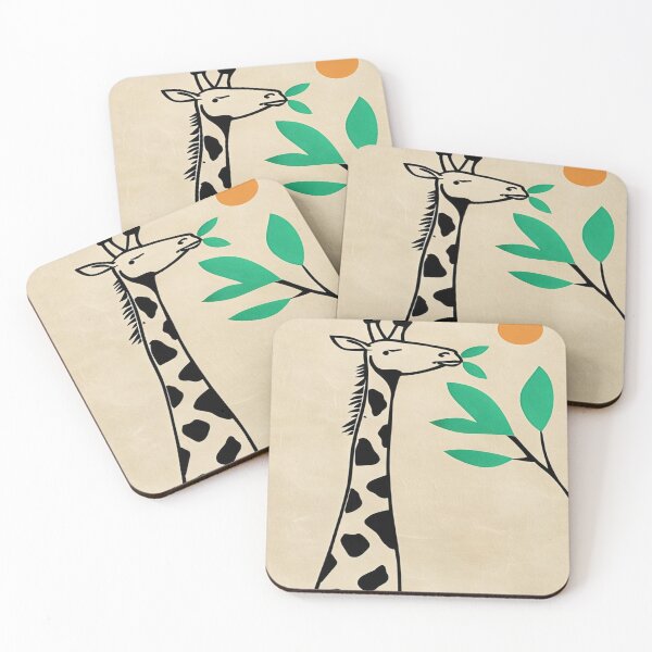 Item preview, giraffe and tree branch designed and sold by saly55887.