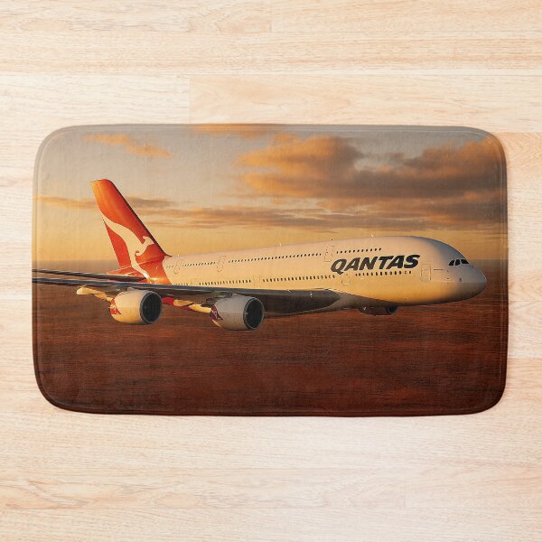 Item preview, Qantas A380 Over the Outback at Sunset designed and sold by Skyframe Aviation.