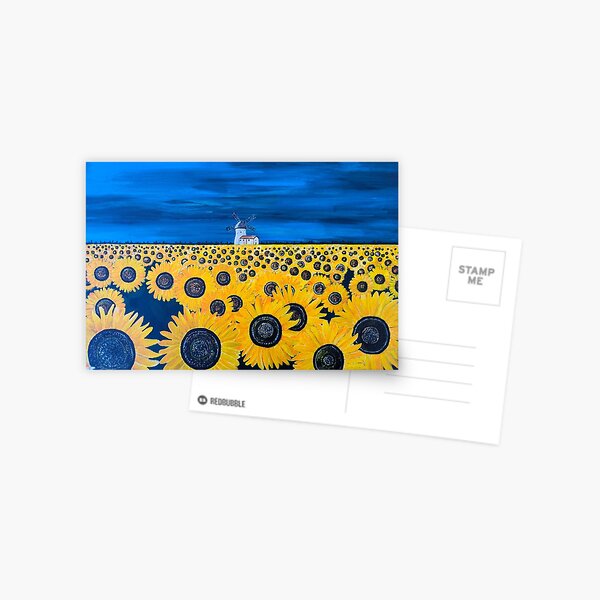Item preview, Sunflower Field designed and sold by Alfred Fox Art.