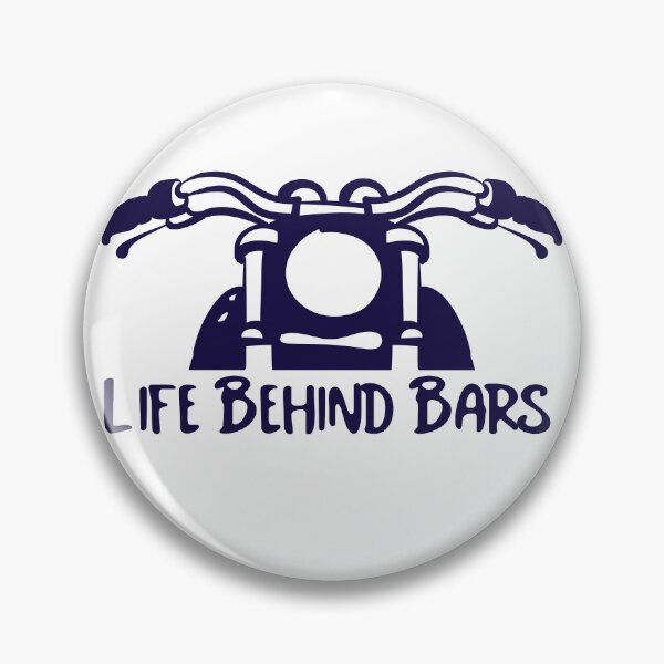 Item preview, La vida tras las rejas Manillar de motocicleta designed and sold by FunEyeDesign.