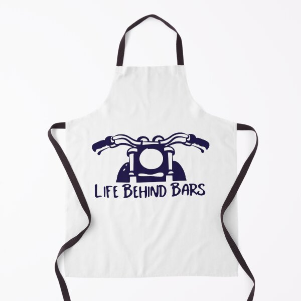 Item preview, La vida tras las rejas Manillar de motocicleta designed and sold by FunEyeDesign.