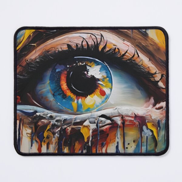 Item preview, Her eye - obstract paint designed and sold by JohnBlack2025.
