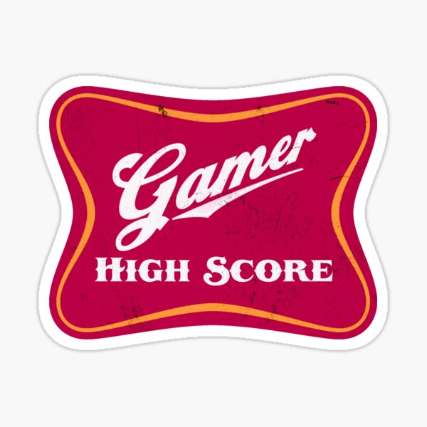 Item preview, Gamer High Score designed and sold by P1yu5h.