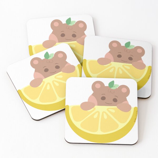Item preview, Ateez Aniteez Golden Hour Lemon JJONGbear designed and sold by snea-snake.