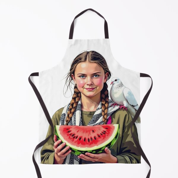Item preview, FREE GRETA! FREE PALESTINE! designed and sold by piscininha.