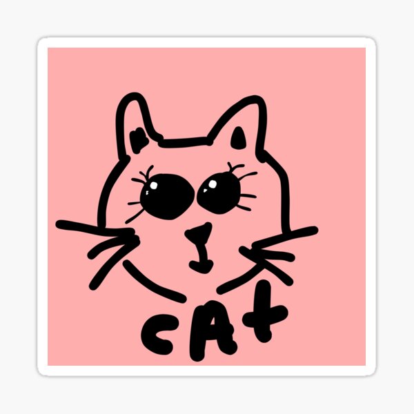 Aperçu de l'œuvre Chat mignon créée et vendue par redyornot.