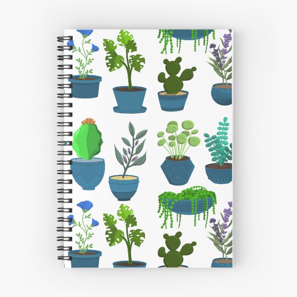 Item preview, Vibrant Potted Plant Seamless Pattern designed and sold by Cherie Brunetti.