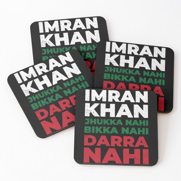 Item preview, Imran Khan Jhukka Nahi designed and sold by HeraAndKosmos.