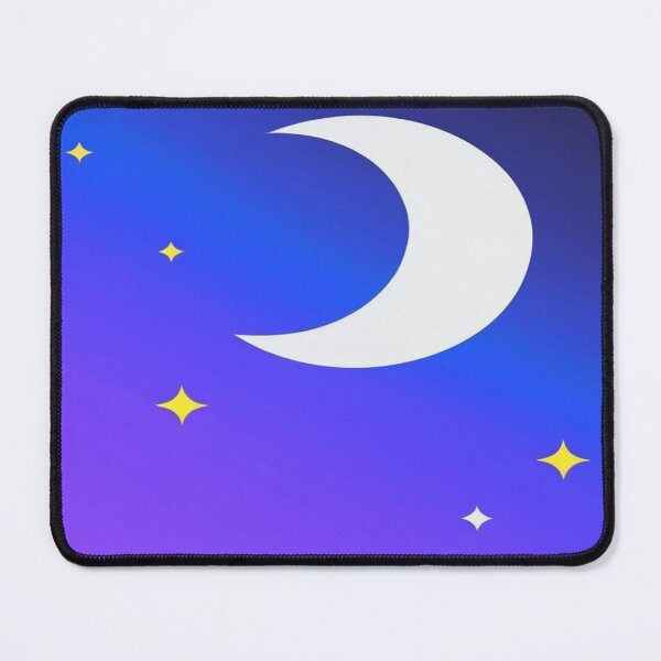 Item preview, Night pattern with crescent moon designed and sold by saly55887.