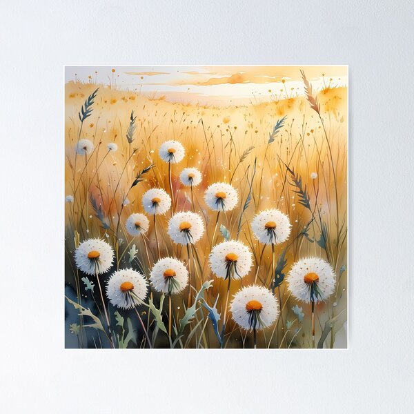 Item preview, Golden Meadow Drift designed and sold by Mos Thainique.