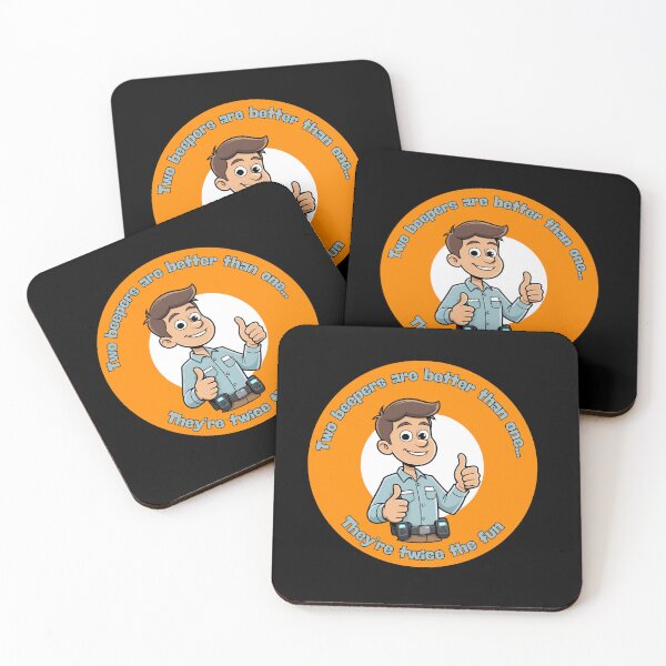 Item preview, Two beepers are better than one... designed and sold by DimwittyDesigns.