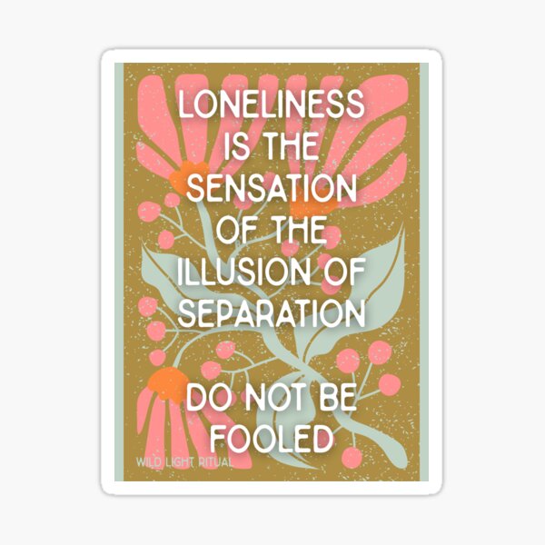 Item preview, The Loneliness Illusion vintage mod floral print designed and sold by WildLightRitual.