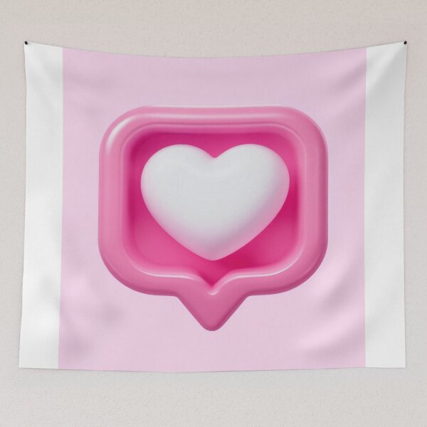 Item preview, Message and pink heart designed and sold by saly55887.