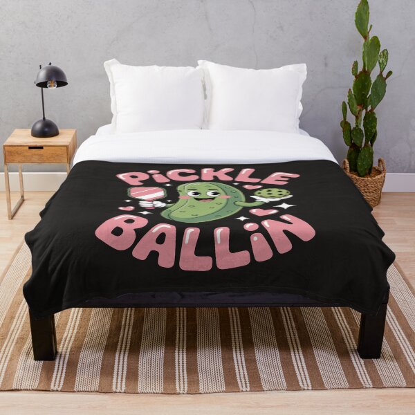Aperçu de l'œuvre Les fans de Pickle Ballin Cute Pickleball Girls Lovers créée et vendue par BeyondTe.