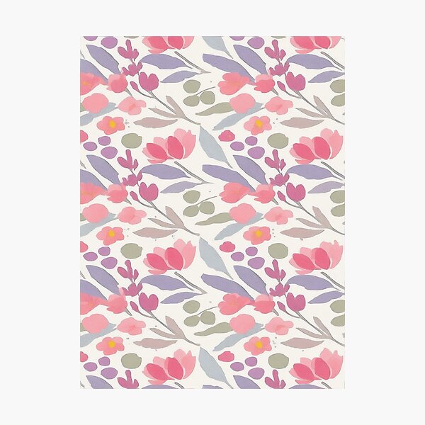 Item preview, Watercolor rose pattern designed and sold by saly55887.