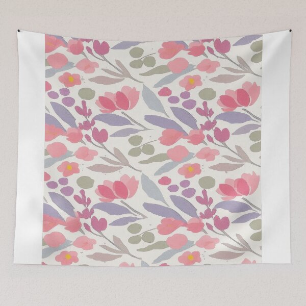 Item preview, Watercolor rose pattern designed and sold by saly55887.