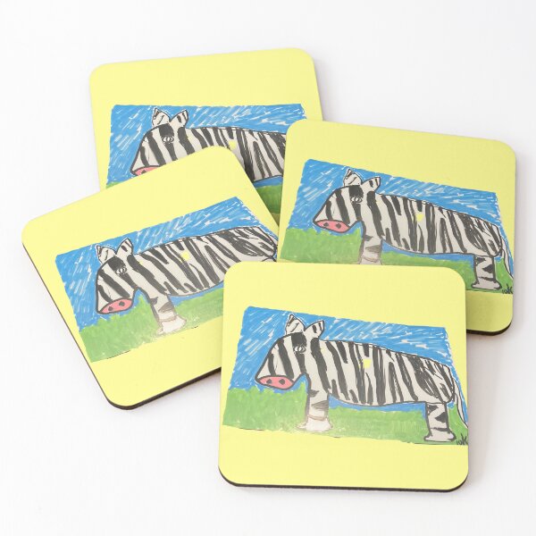 Item preview, Wonky Zebra  designed and sold by ArtistRebeccaLS.