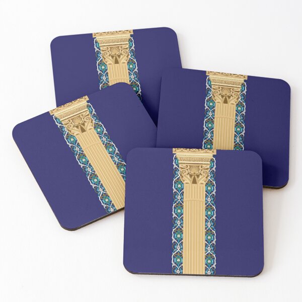Item preview, Alhambra Pillar in Blue 25 designed and sold by Donnahuntriss.