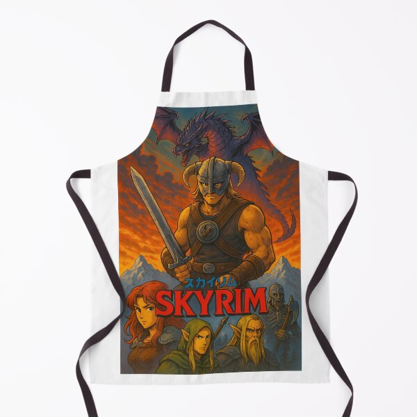 Item preview, Skyrim Cover Anime Style designed and sold by My Artprintz.