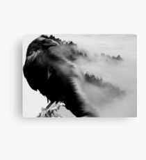 Forest Raven Canvas Print