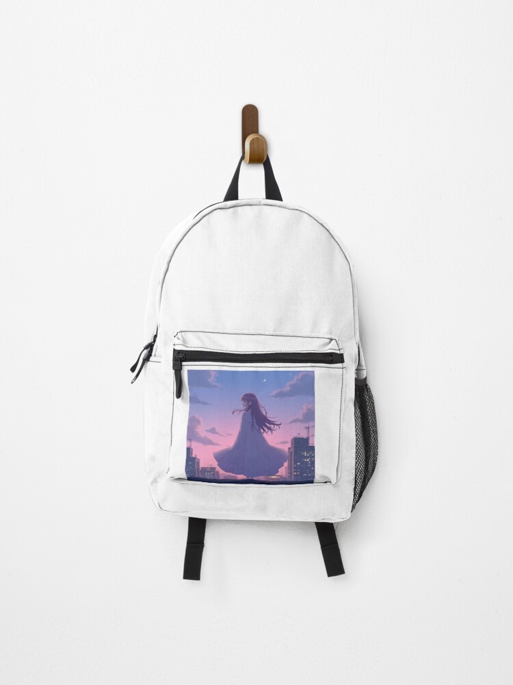 Thumbnail 1 of 3, Backpack, Twilight Reverie designed and sold by locks76.