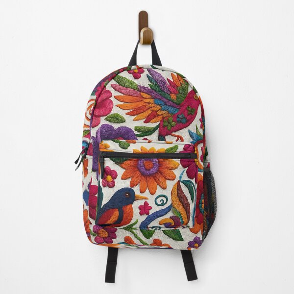 Item preview, Mexican embroidery birds art designed and sold by edleon.