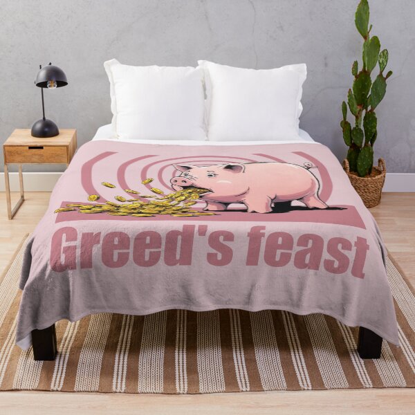Item preview, Greed's Feast: Pig Spewing Coins designed and sold by KiwiRider.