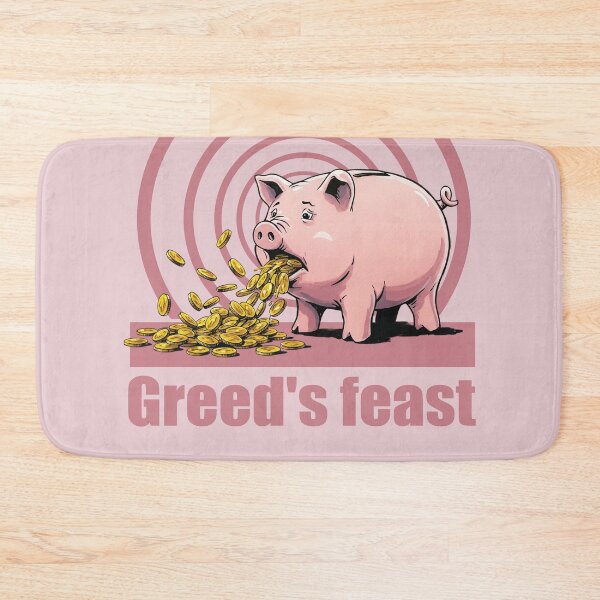 Item preview, Greed's Feast: Pig Spewing Coins designed and sold by KiwiRider.