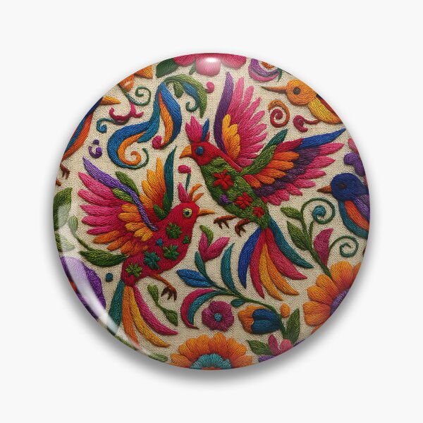 Item preview, Embroidery mexican art designed and sold by edleon.