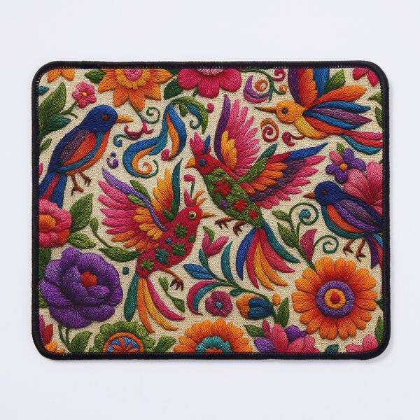 Item preview, Embroidery mexican art designed and sold by edleon.