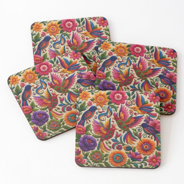 Item preview, Embroidery mexican art designed and sold by edleon.
