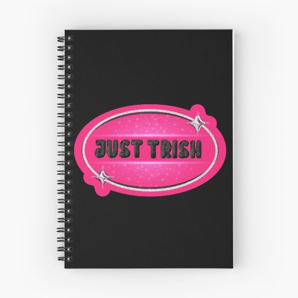 Item preview, Just Trish Glitter Oval Badge Logo  designed and sold by larissa-myrie.