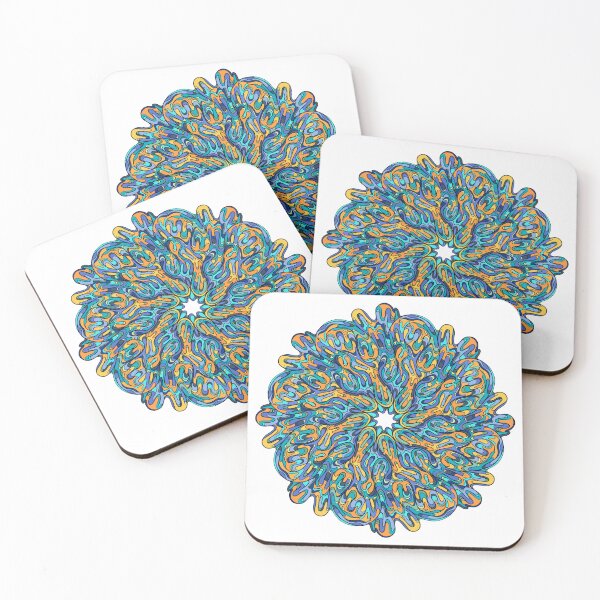 Item preview, Flowing smooth liquid line mandala designed and sold by DaveDanchuk.