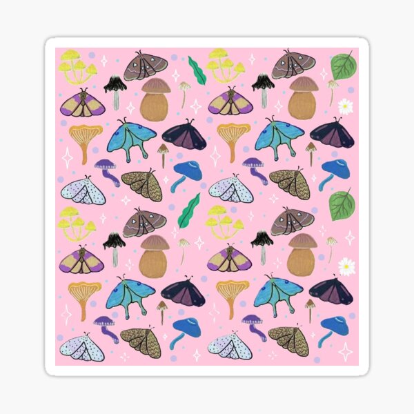 Item preview, Moths and mushies designed and sold by Bugbotherer30.
