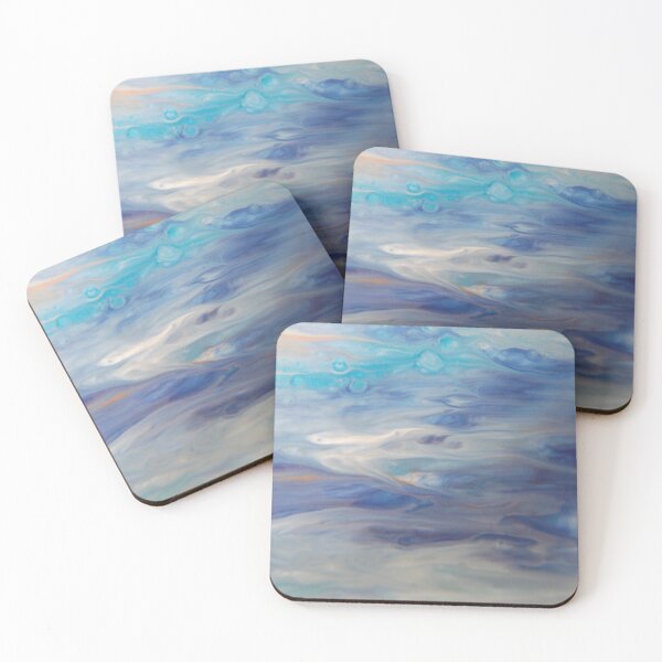 Item preview, Ethereal Skies - Abstract Acrylic Art by Fluid Nature designed and sold by vmajzlik.