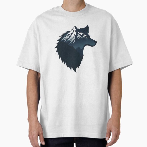 Item preview, Layered Mountain Inside a Wolf designed and sold by Be-Adventurous.