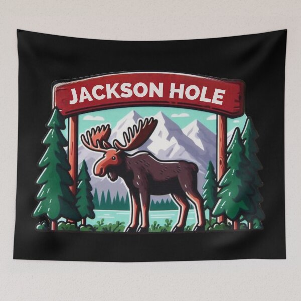 Item preview, Jackson Hole, Wyoming USA  designed and sold by Myra365Art.