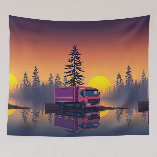 Item preview, Morning Haul View designed and sold by AwixArslan.