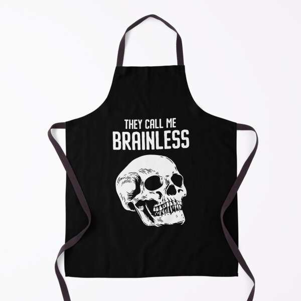 Item preview, They Call Me Brainless - Funny Skeleton Skull Pun Joke designed and sold by dantixebiana.