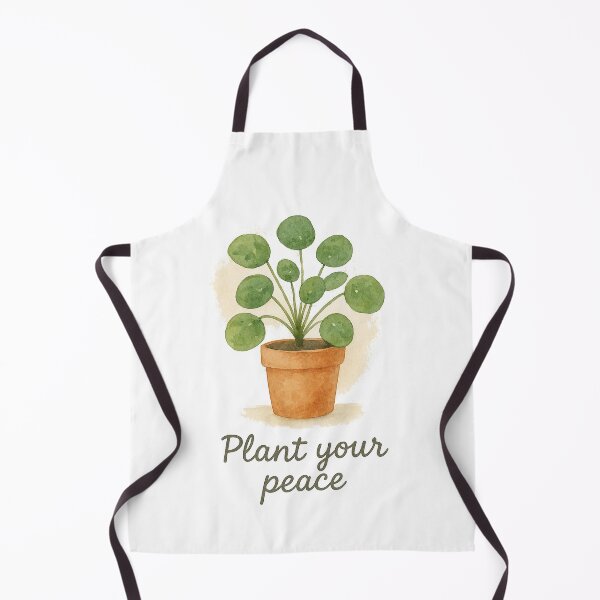 Item preview, Watercolor Pilea – Plant Your Peace designed and sold by Asbiell.