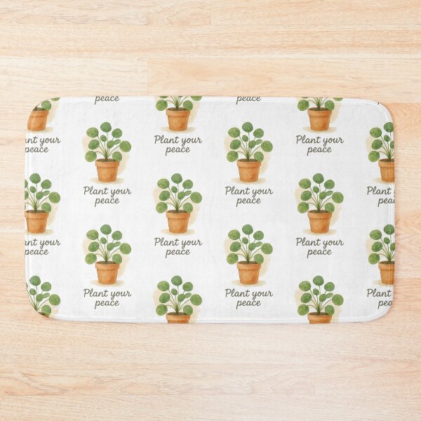 Item preview, Watercolor Pilea – Plant Your Peace designed and sold by Asbiell.