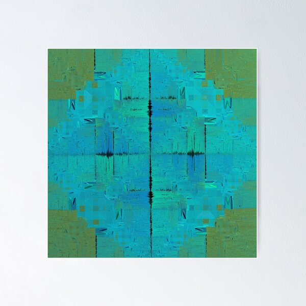 Item preview, Aqua Resonance designed and sold by Yolanda Caporn Art.