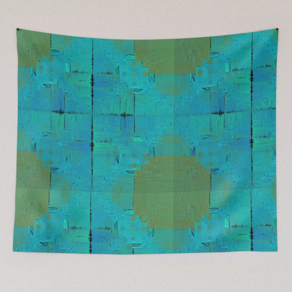Item preview, Aqua Resonance designed and sold by Yolanda Caporn Art.