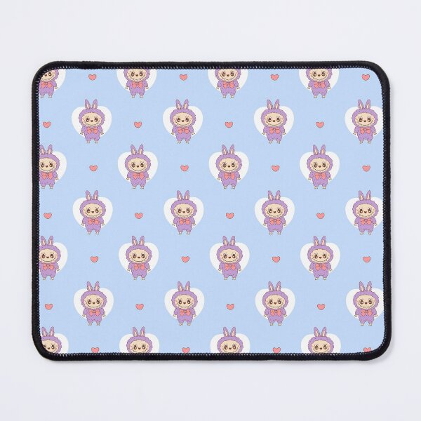 Item preview, Labubu Pattern - THE MONSTERS Tasty Macarons Vinyl Face - Popmart designed and sold by graphic-genie.