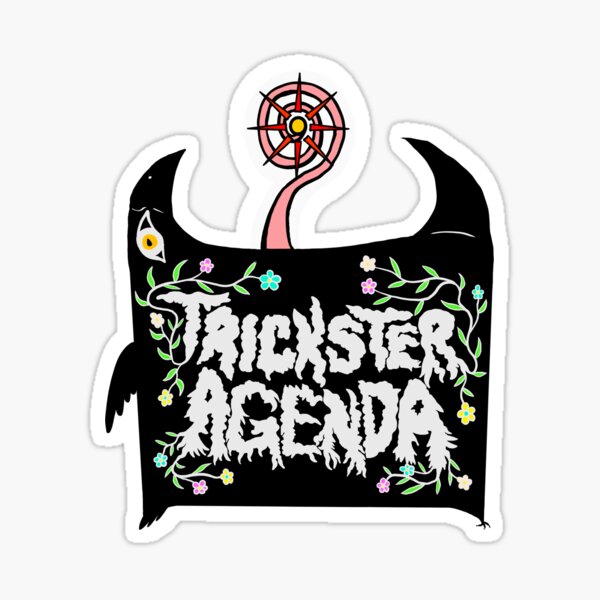 Item preview, Trickster Agenda-Raven Goes To War (Vertical) designed and sold by kmarchandshop.